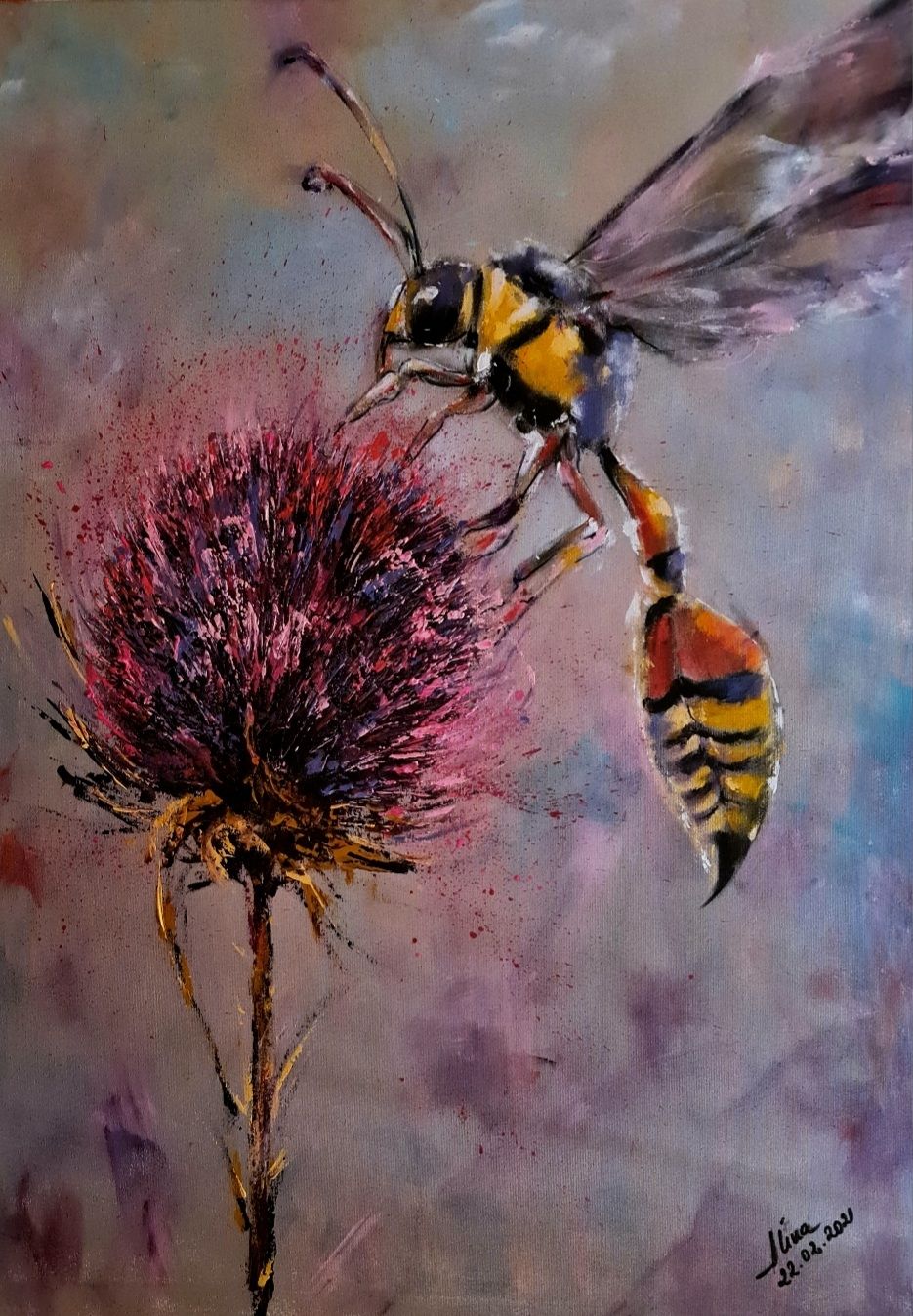 ArteDiAlina.com painting: Narrow Waist